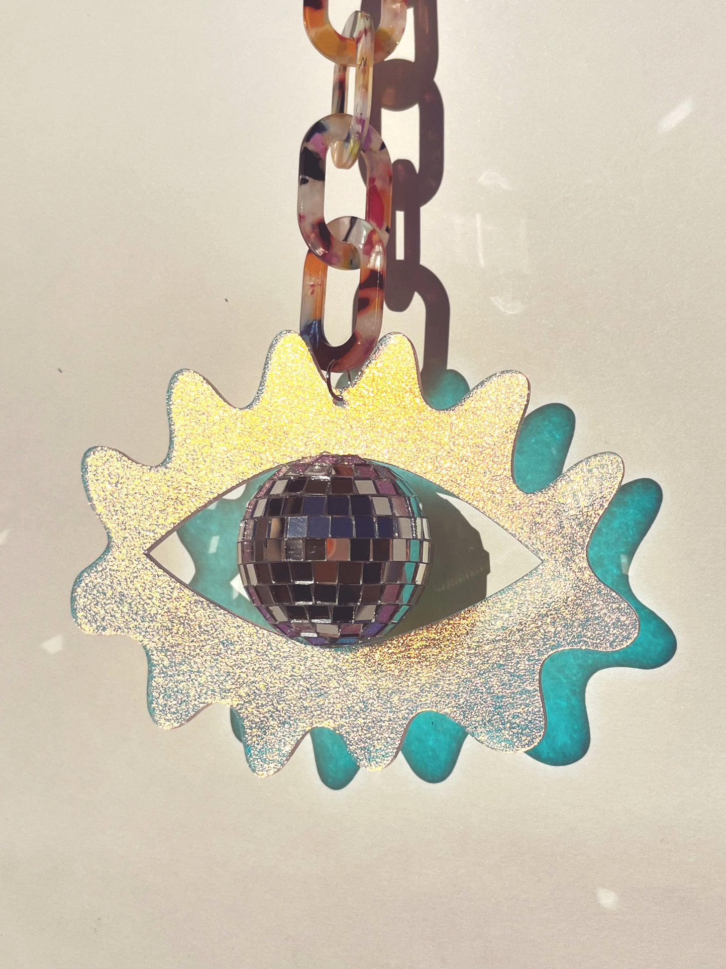✨ Disco Eye Window Charm ✨