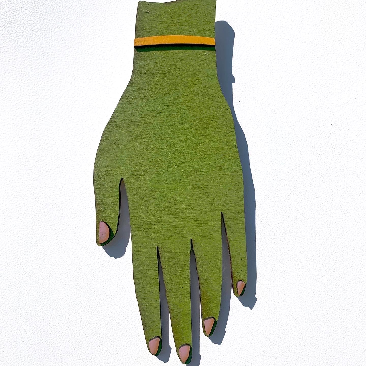 Wooden Hand Wall Hanging