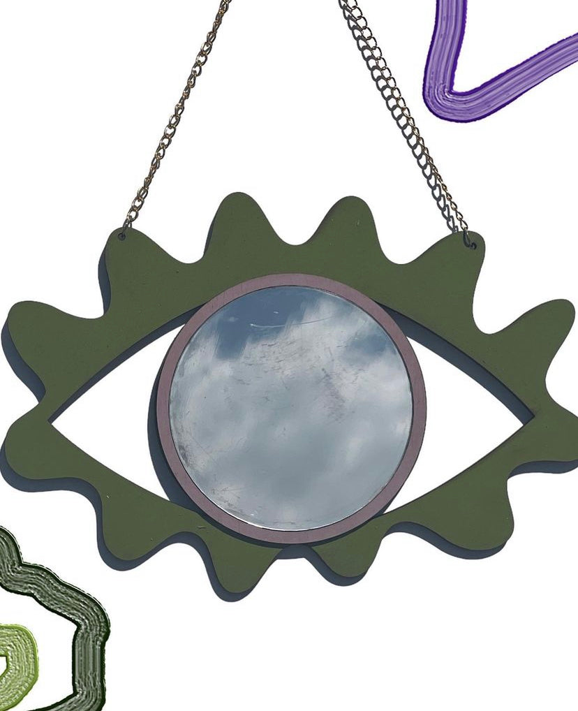 Hanging Eye Wall Mirror
