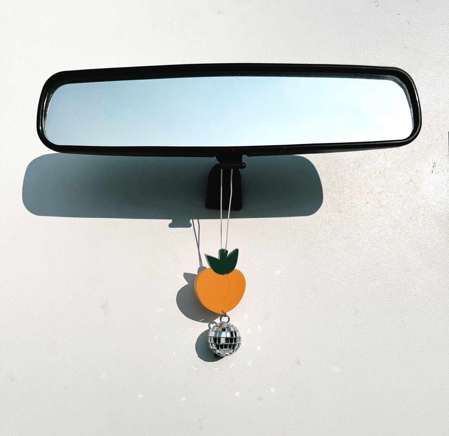 Peach Car Charm