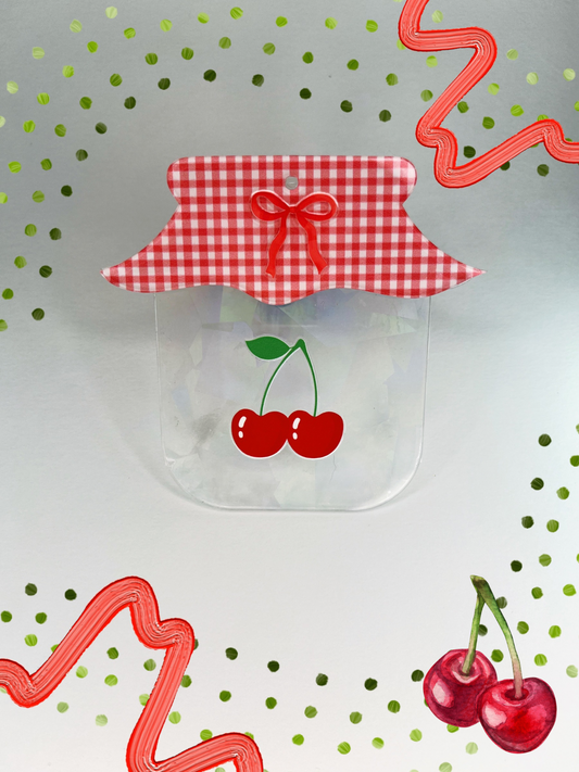 Cherry Jam Jar Acrylic Rainbow Maker