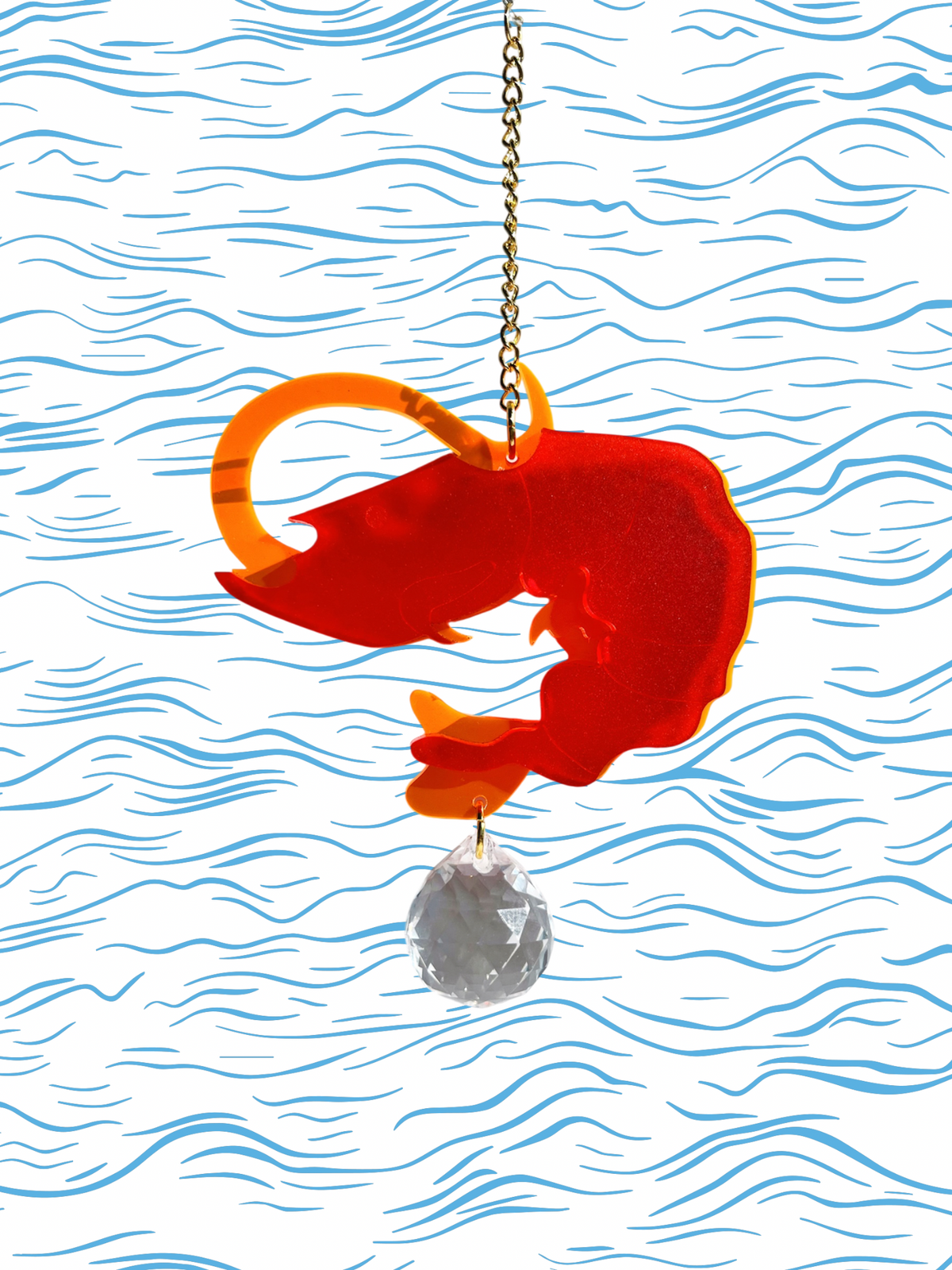 Shrimp Sun Catcher