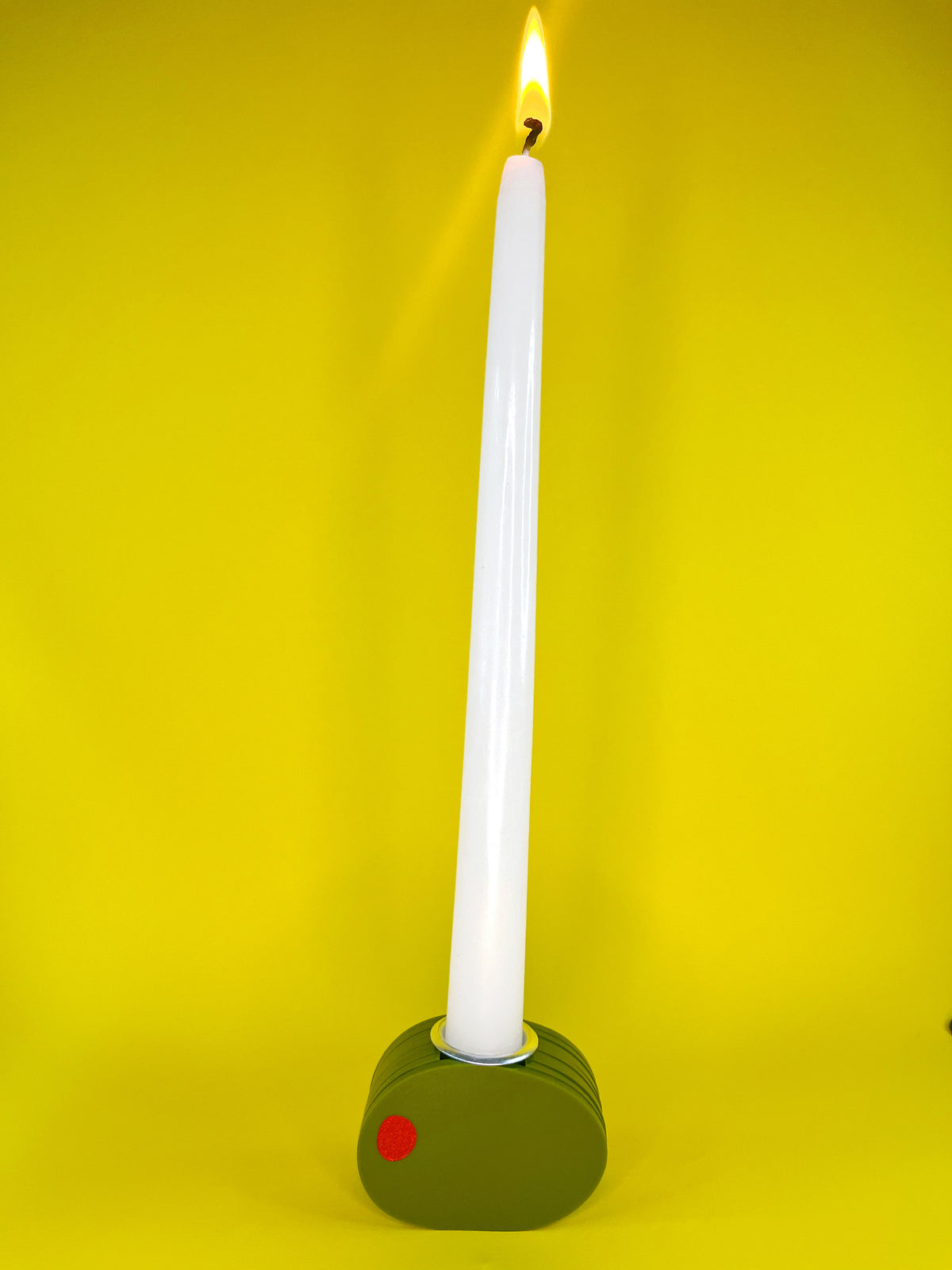 Olive Candle Holder