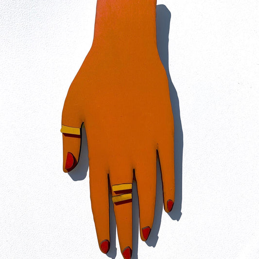 Wooden Hand Wall Hanging